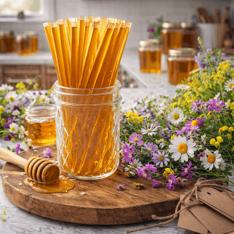 Honey Sticks (Wildflower Honey)